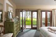 The large windows let the light flood in - it's a wonderful view to wake up to.