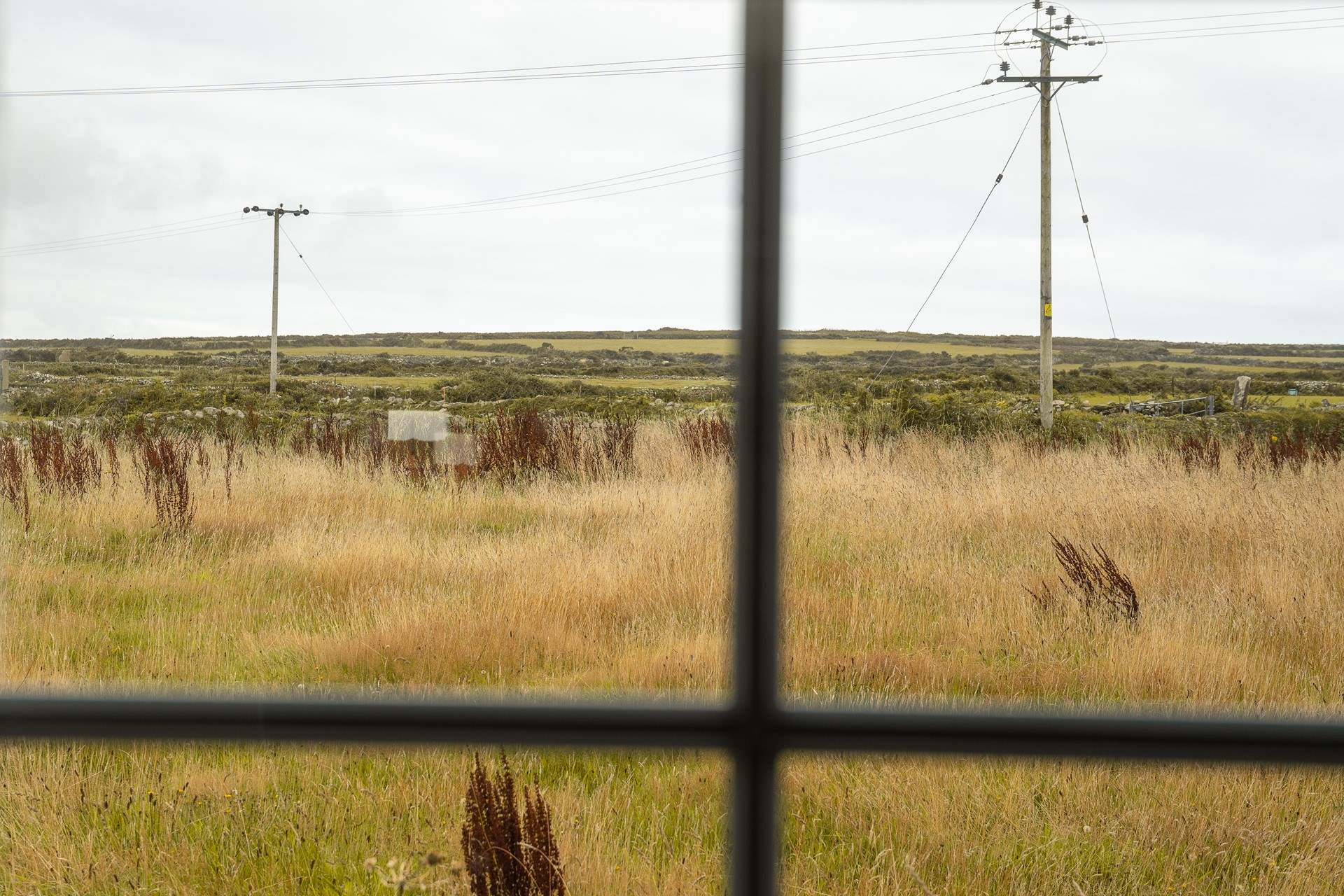 The lovely view from the bedroom. 