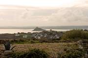 You can see St Michael's Mount from the terrace.