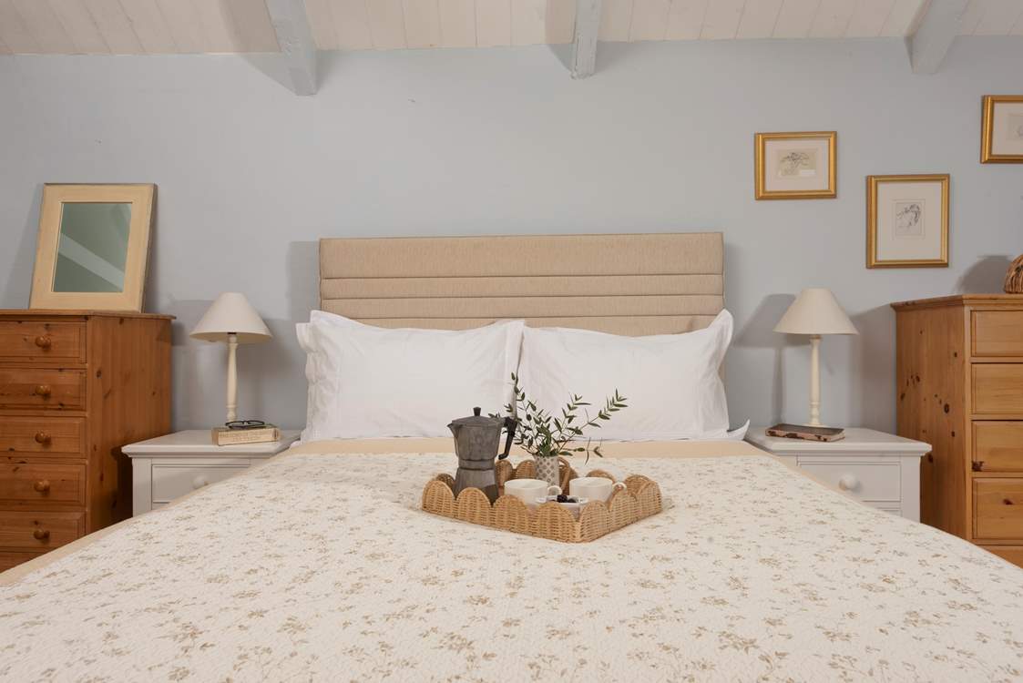 Have a leisurely lie in and enjoy pastries and coffee in bed.