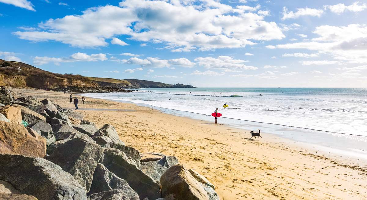 West Cornwall is famous for its hidden coves and sandy beaches. 