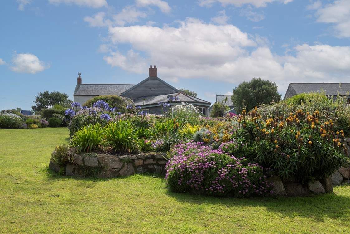 Trebarvah Farmhouse is the perfect place to relax.