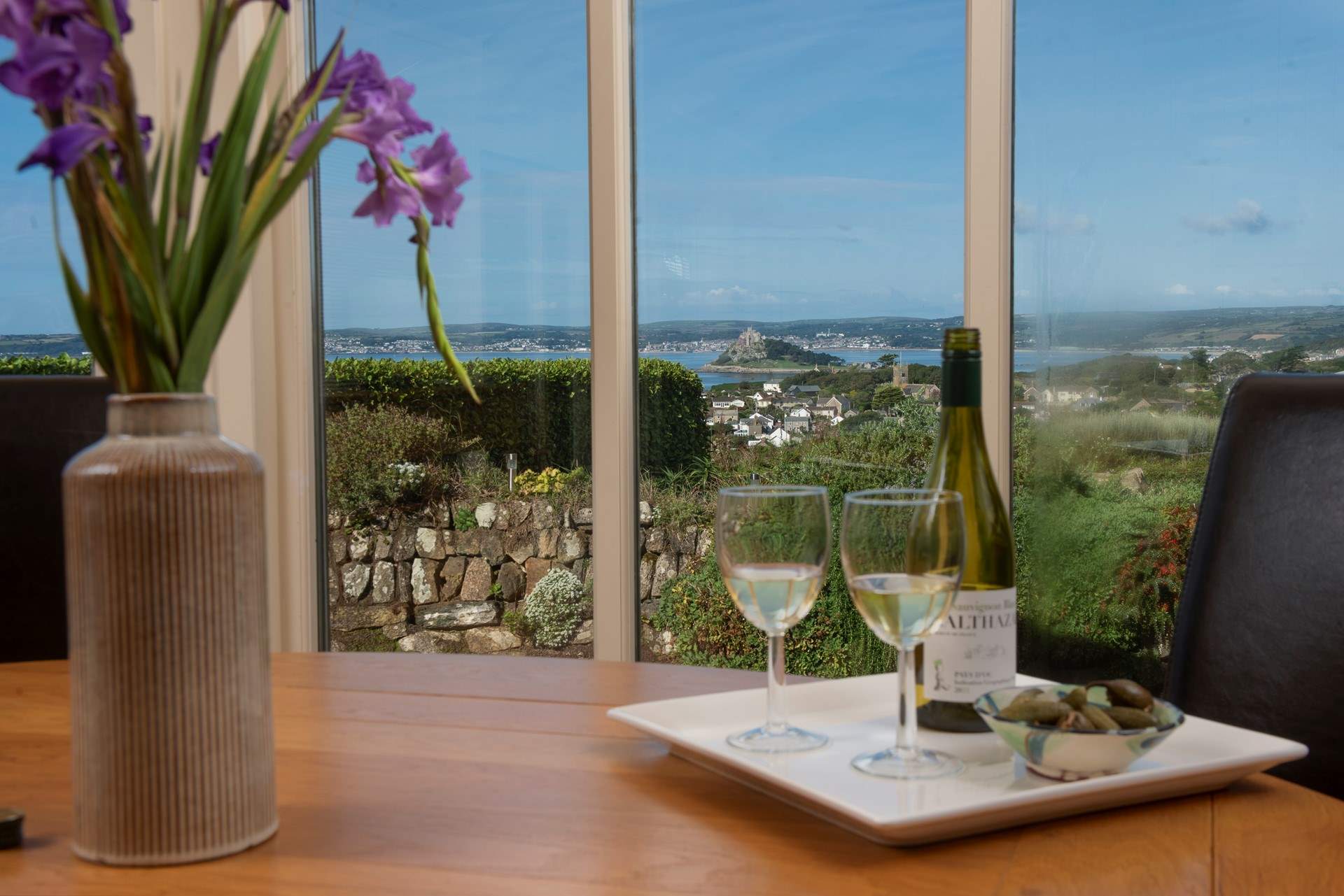 You will not tire of this view.