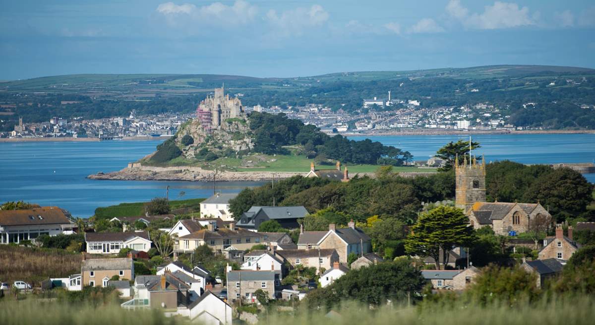 The majestic Mount at Marazion. 