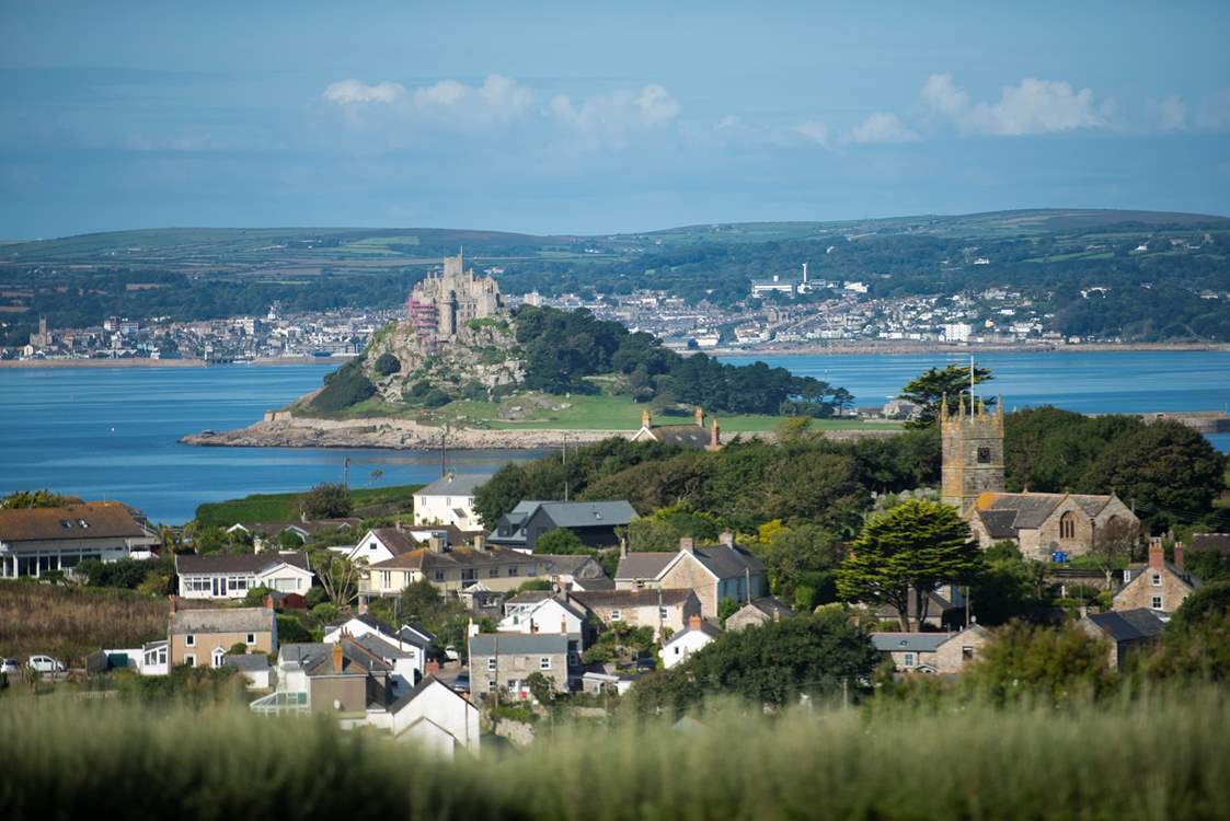 The majestic Mount at Marazion.