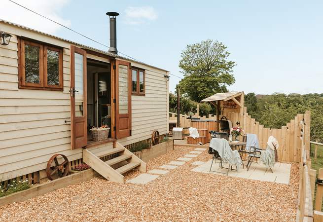 When you discover the perfect hut in the heart of Devon time will slow and you will start to relax.