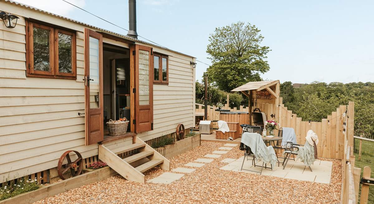 When you discover the perfect hut in the heart of Devon time will slow and you will start to relax.