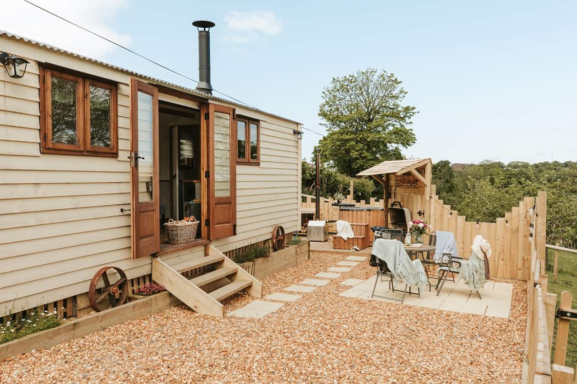 When you discover the perfect hut in the heart of Devon time will slow and you will start to relax.