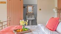Slide the door back in bedroom one to reveal this beautiful en suite shower-room.