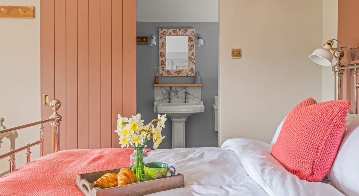 Slide the door back in bedroom one to reveal this beautiful en suite shower-room.