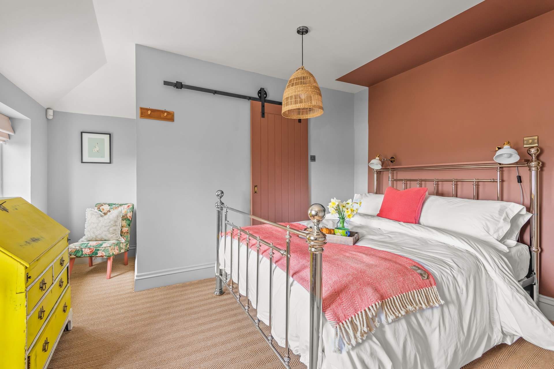 What a beautifully furnished bedroom. Setting the scene for the perfect night's sleep.