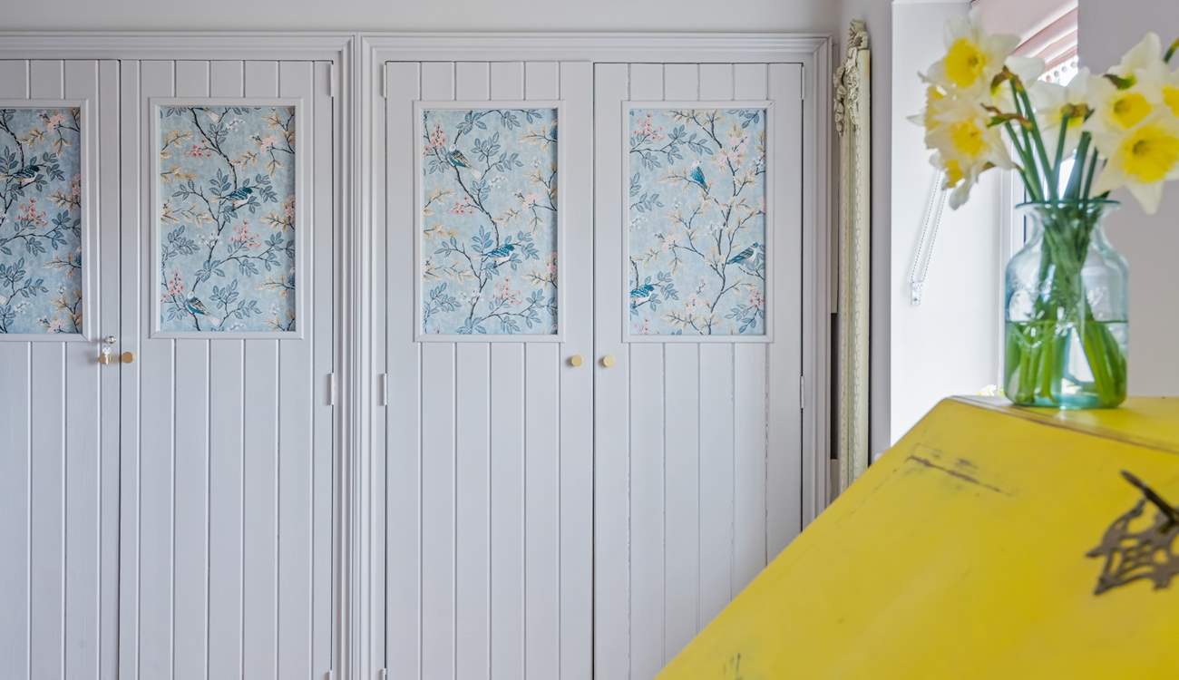 Plenty of storage space in bedroom one.