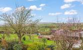 The view out over the rolling countryside from the first floor bedrooms. - Thumbnail Image