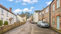 One of the sleepy side streets near the cottage. Perfect for parking a second car or a larger car if you wish.