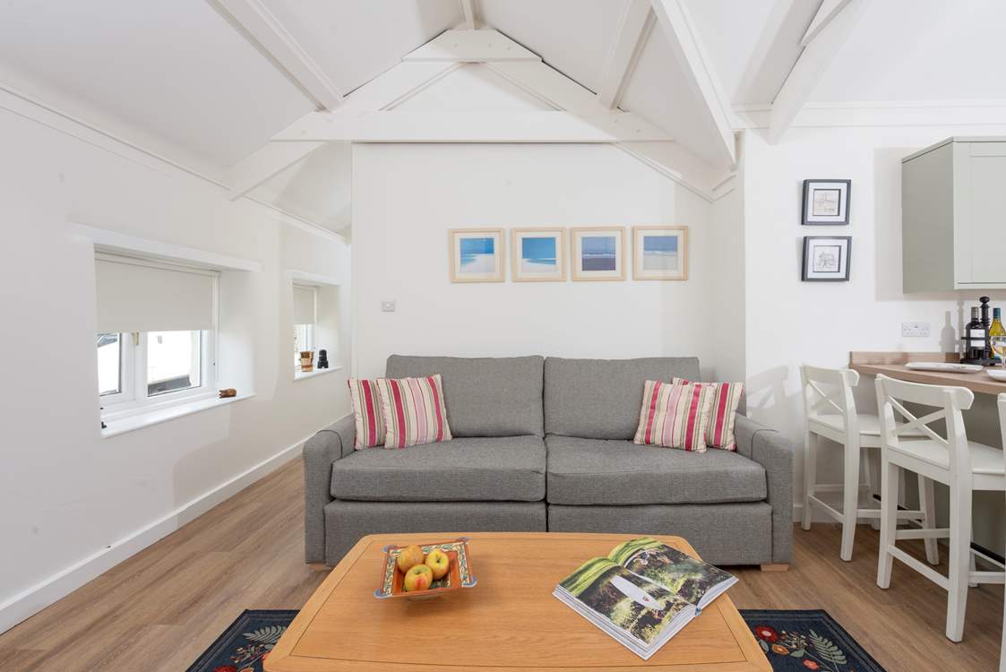 The cottage has a very modern interior whilst respecting the charm of this traditional stone property.