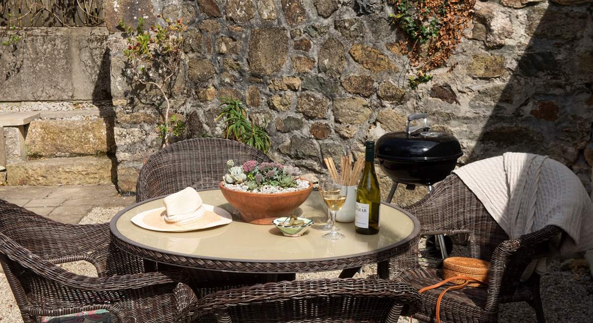 Light the barbecue and share some memories in the sun-trap courtyard.