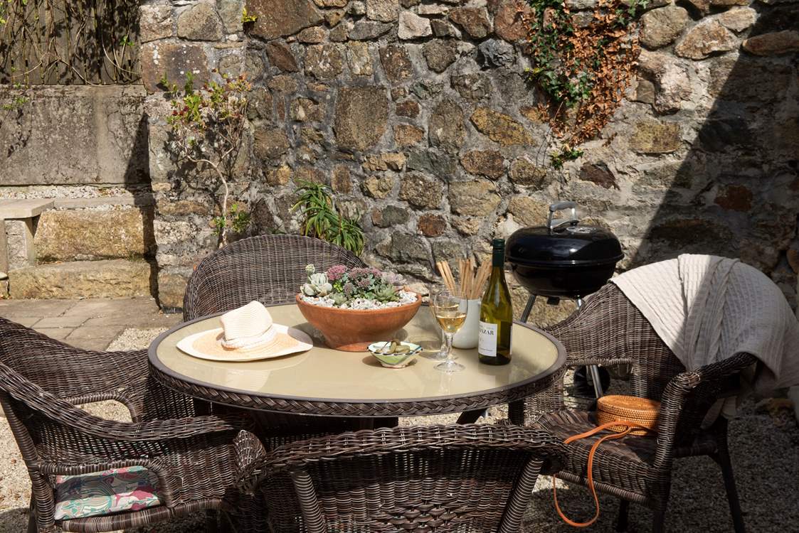 Light the barbecue and share some memories in the sun-trap courtyard.