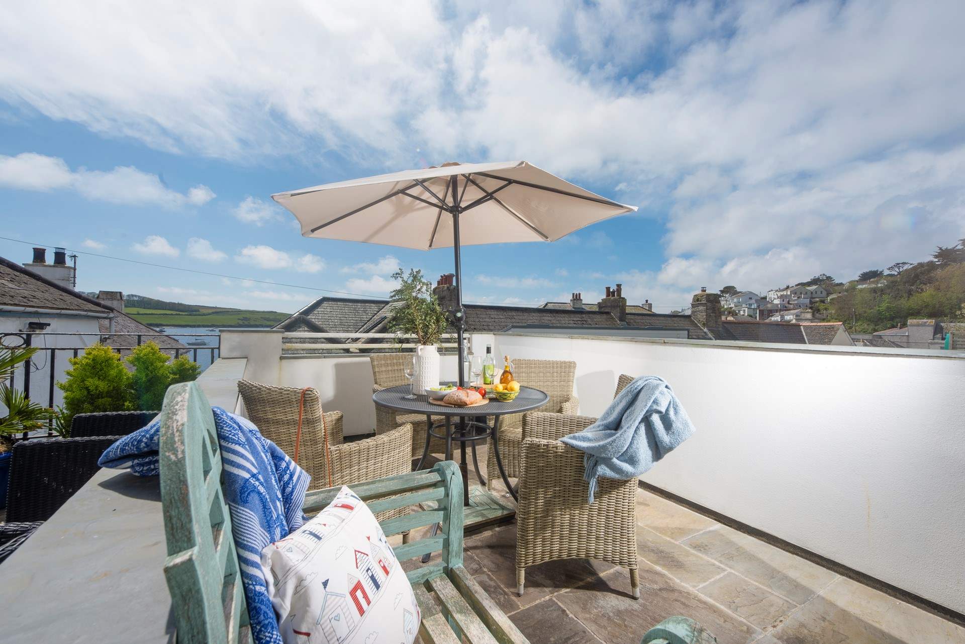 The perfect space for outside dining.