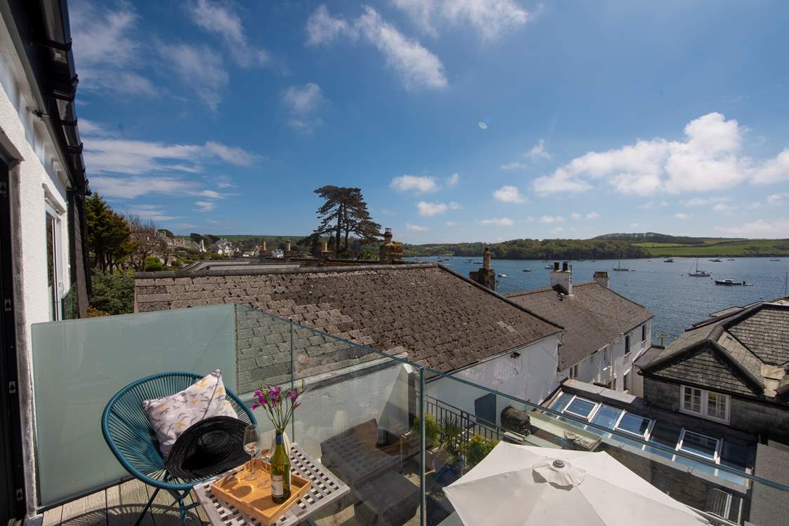 Gorgeous views from the balcony.