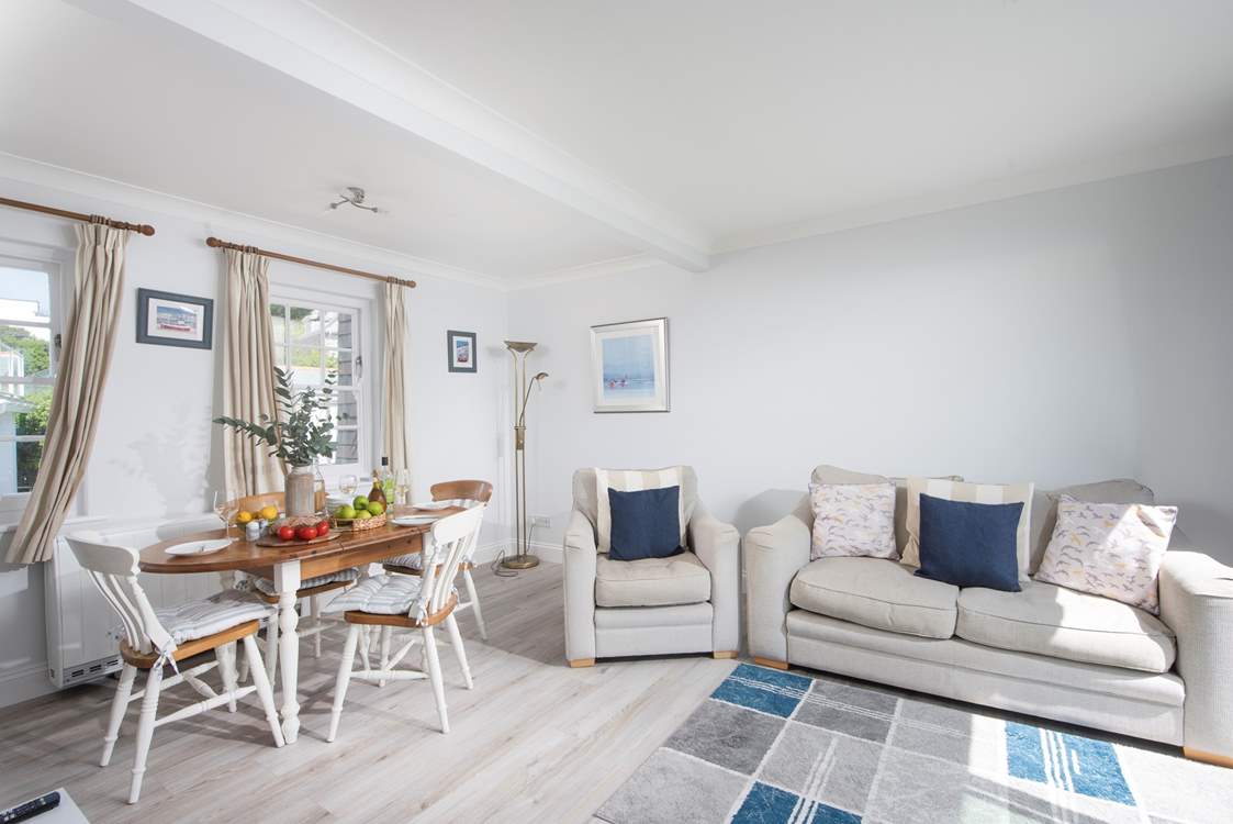 There is plenty of comfortable seating for all of your party.