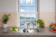 Enjoy the views from the kitchen whilst preparing a home cooked meal.