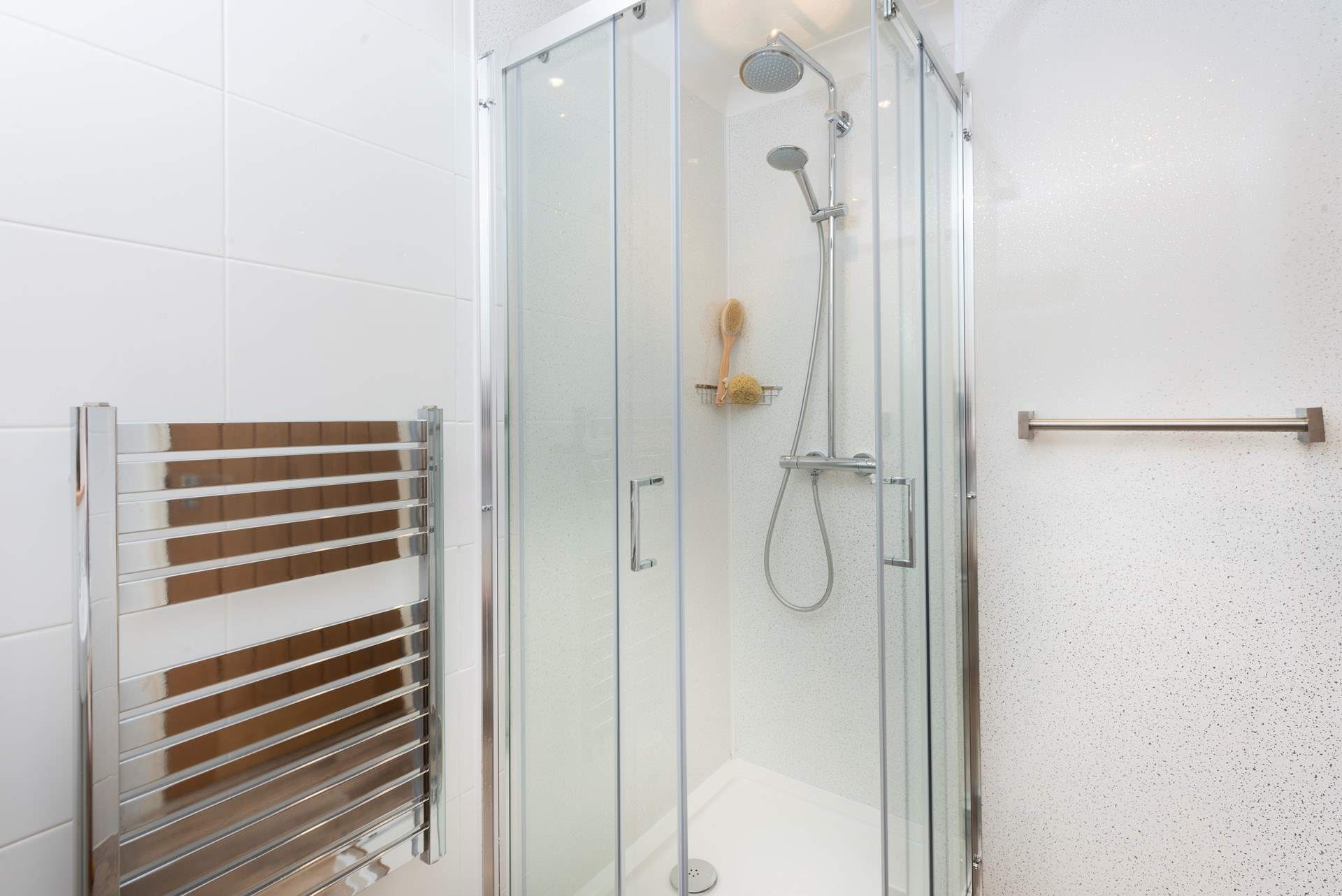The en suite shower-room. 