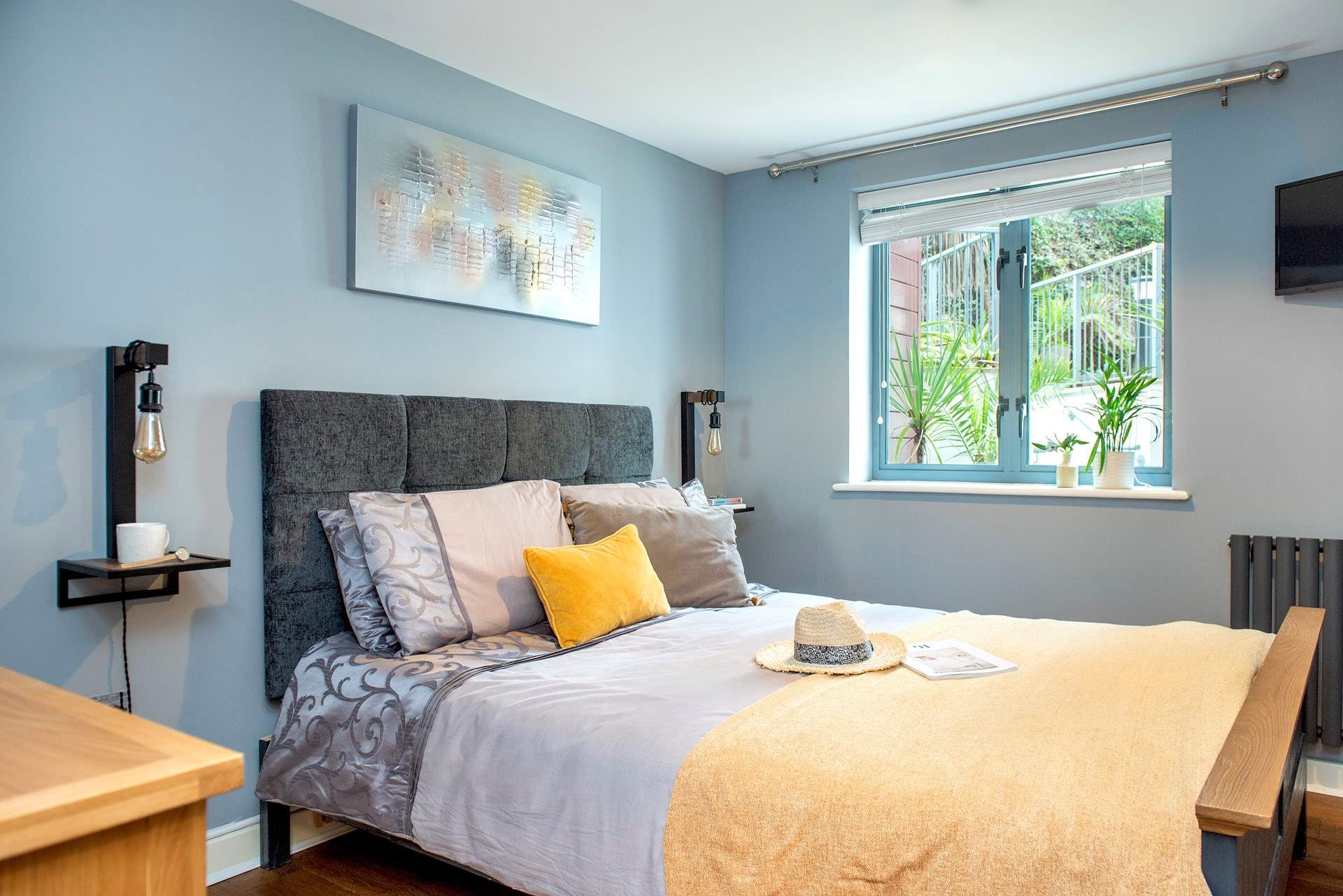 Blue Mill Retreat offers a peaceful break situated at the back of the building.