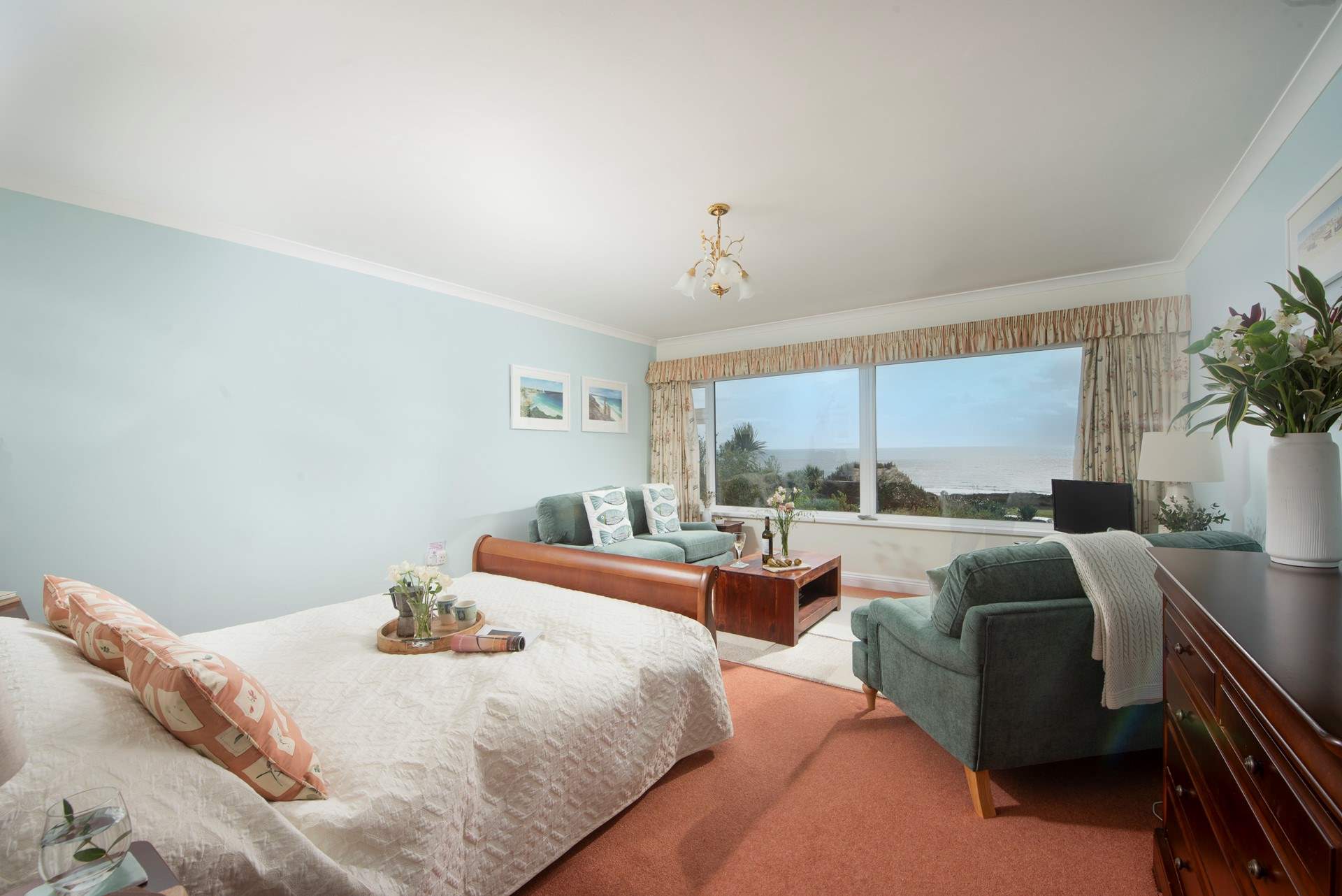 What a fabulous view to wake up to.