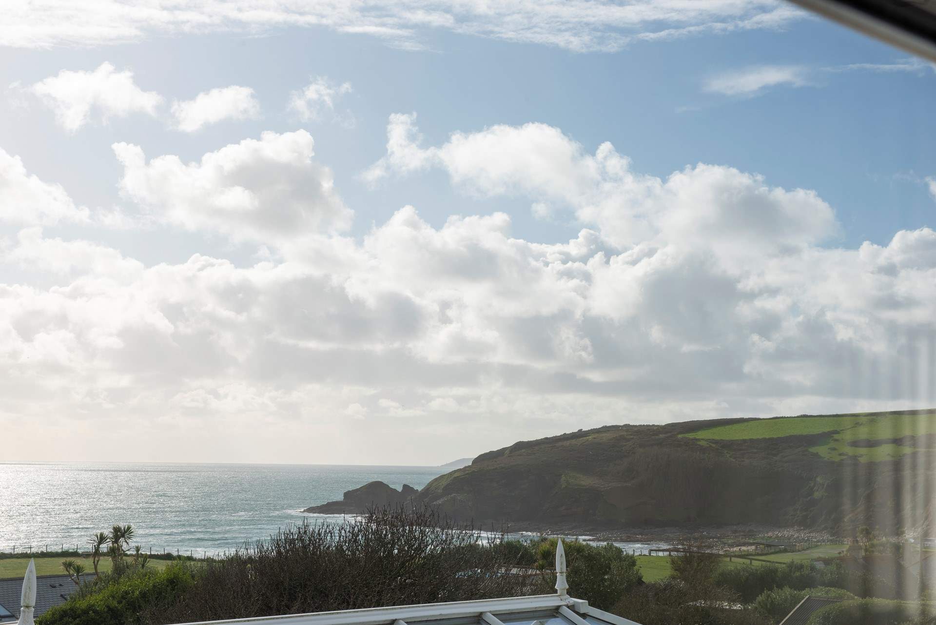 The view from Trebah.