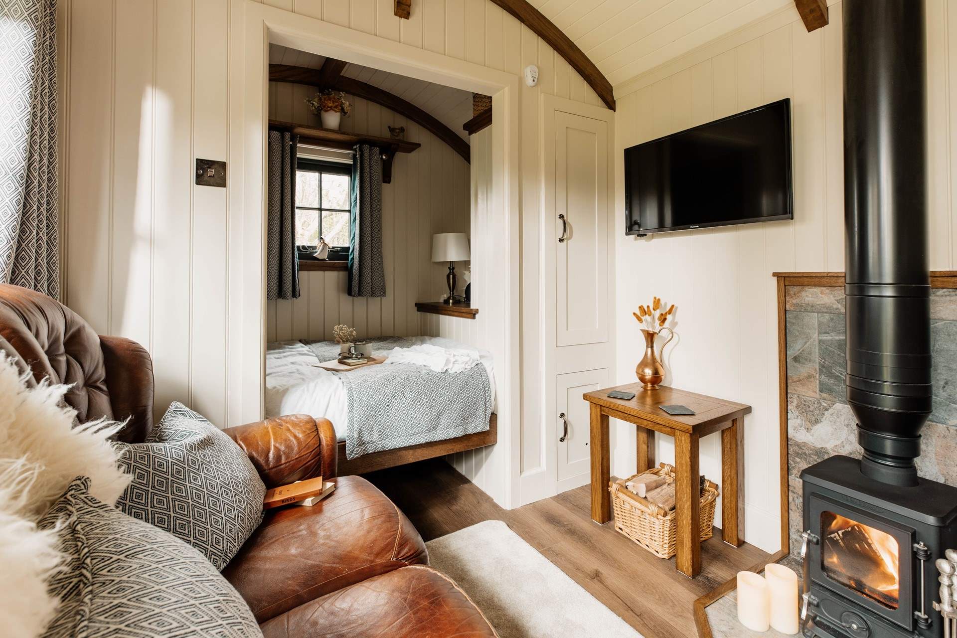 Settle down to sleep in the cosiest space.