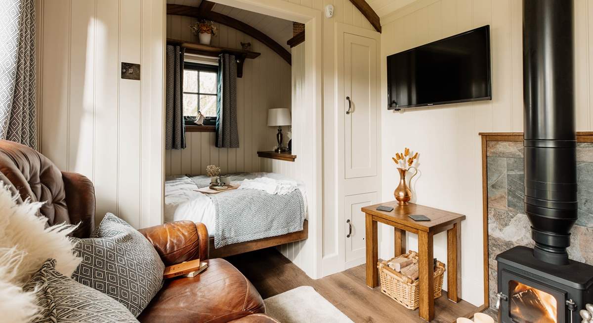 Settle down to sleep in the cosiest space.