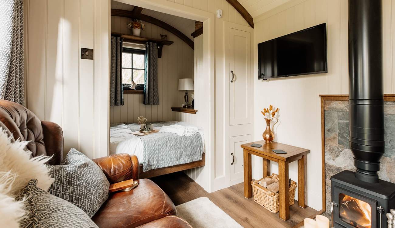 Settle down to sleep in the cosiest space.