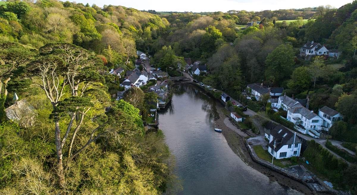 Take in the gorgeous scenery around the Helford River.