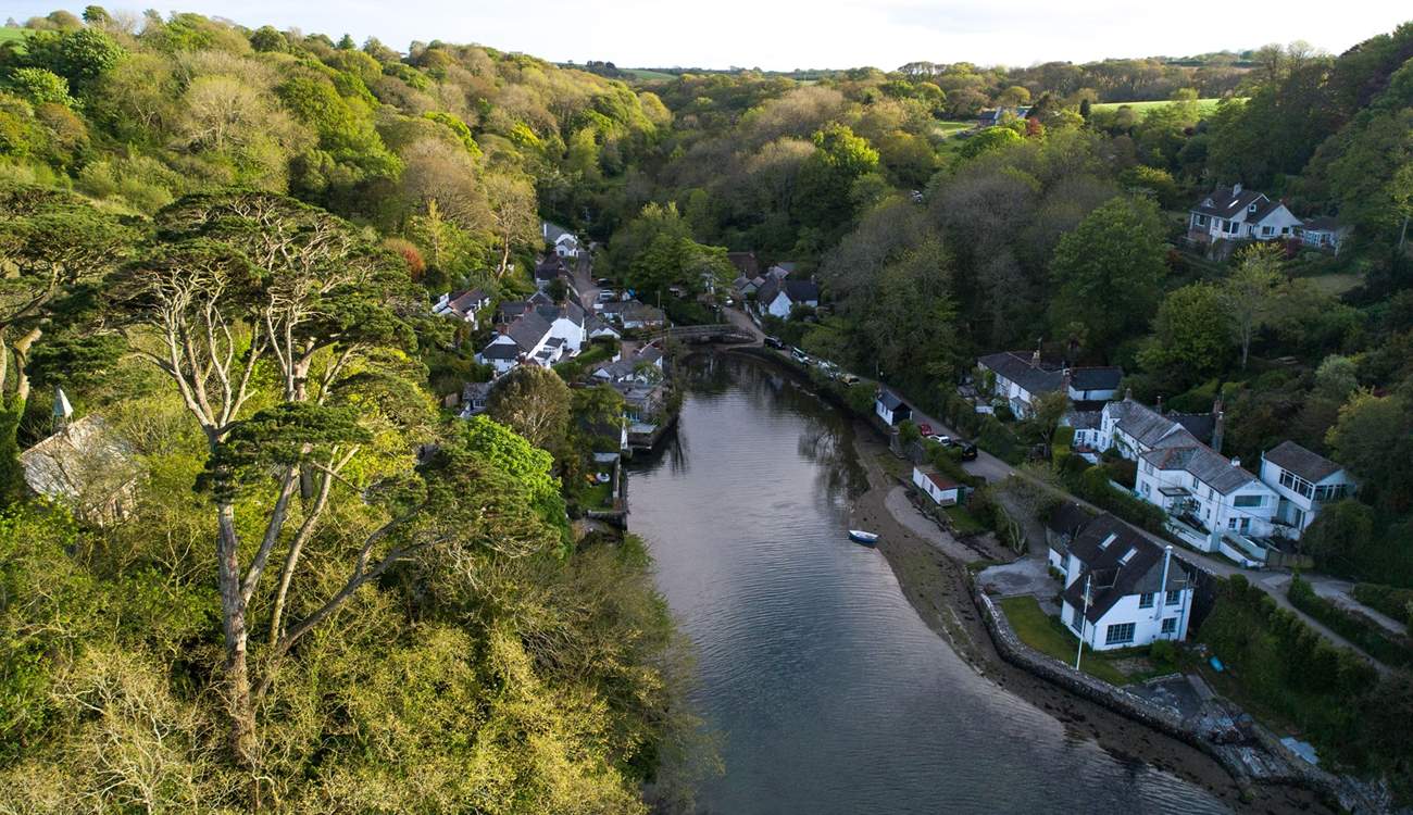 Take in the gorgeous scenery around the Helford River.