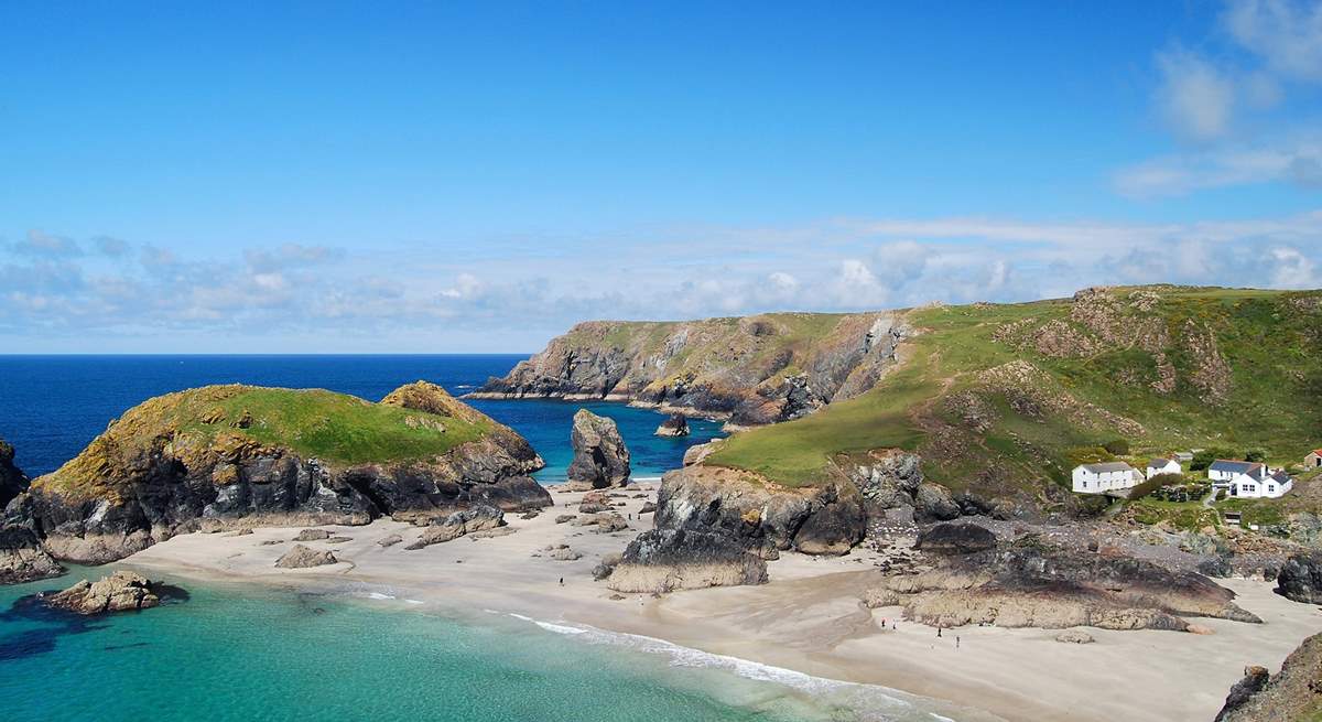 Explore the rugged Cornish coast including stunning Kynance Cove.