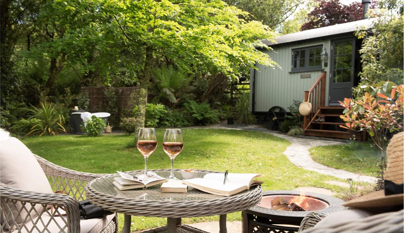 Take in your natural surroundings from the perfect little picnic spot.