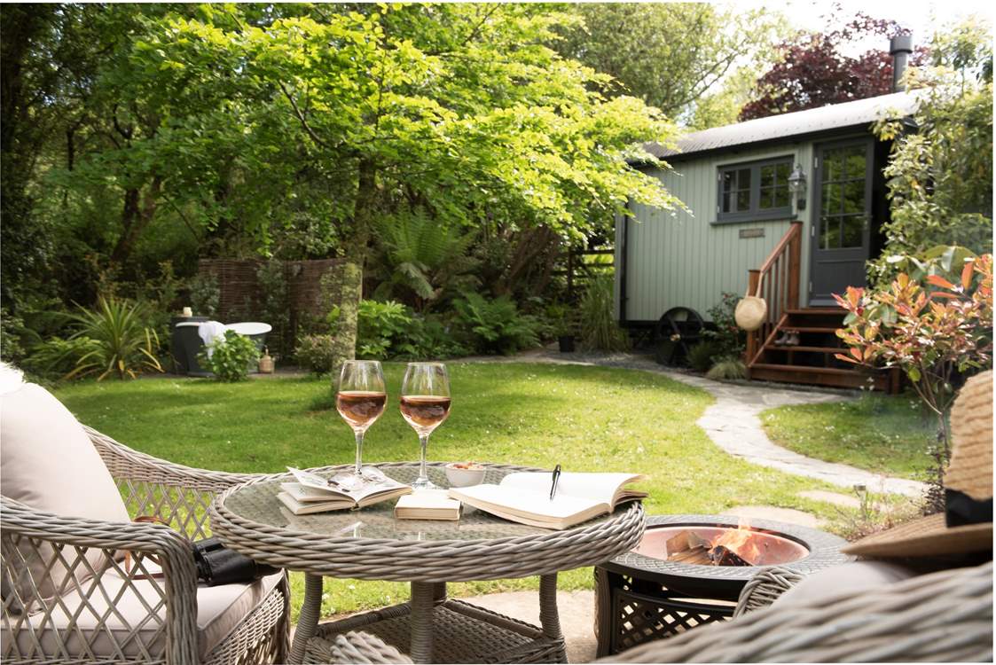 Take in your natural surroundings from the perfect little picnic spot.