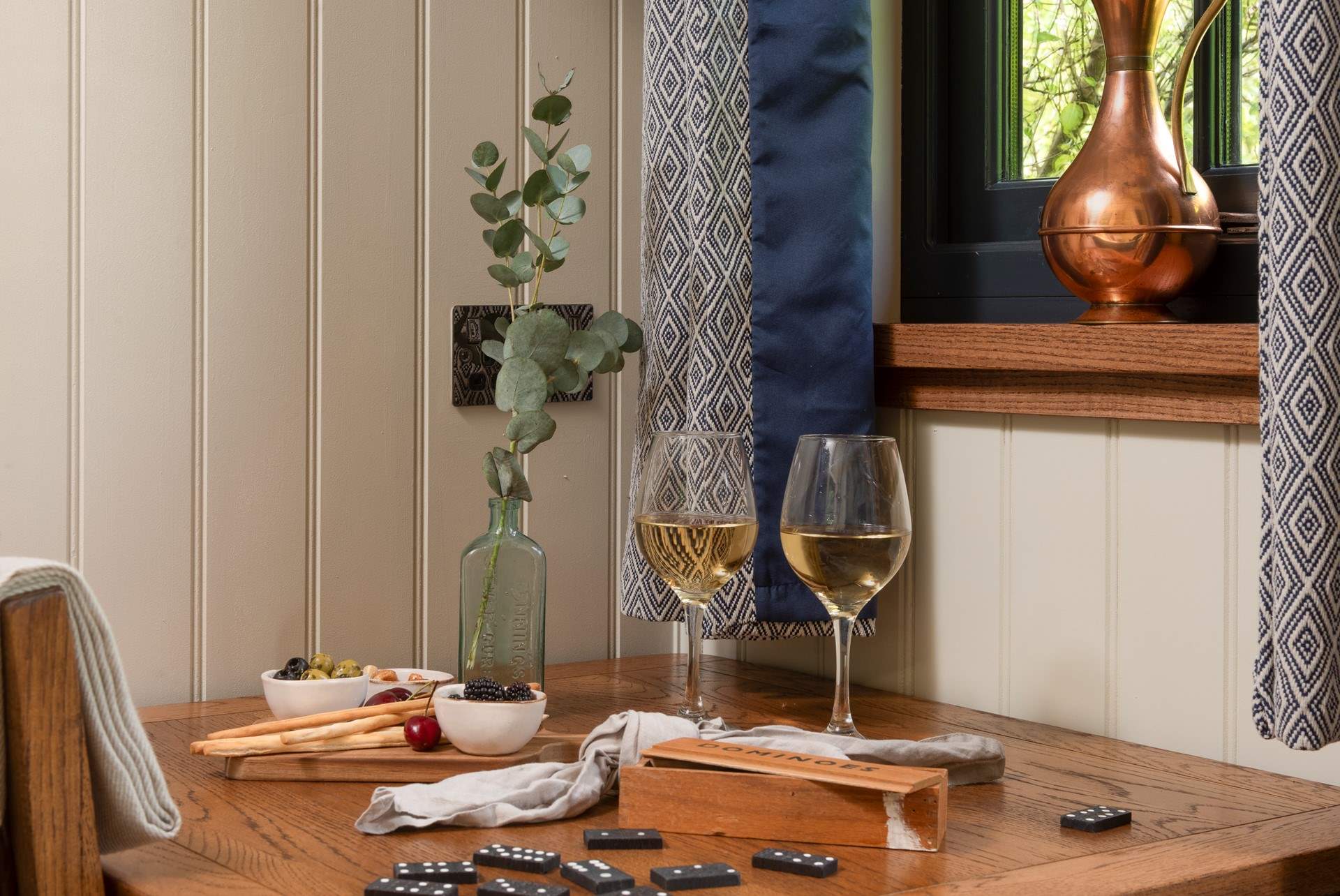 The perfect set up after a day of exploring. 