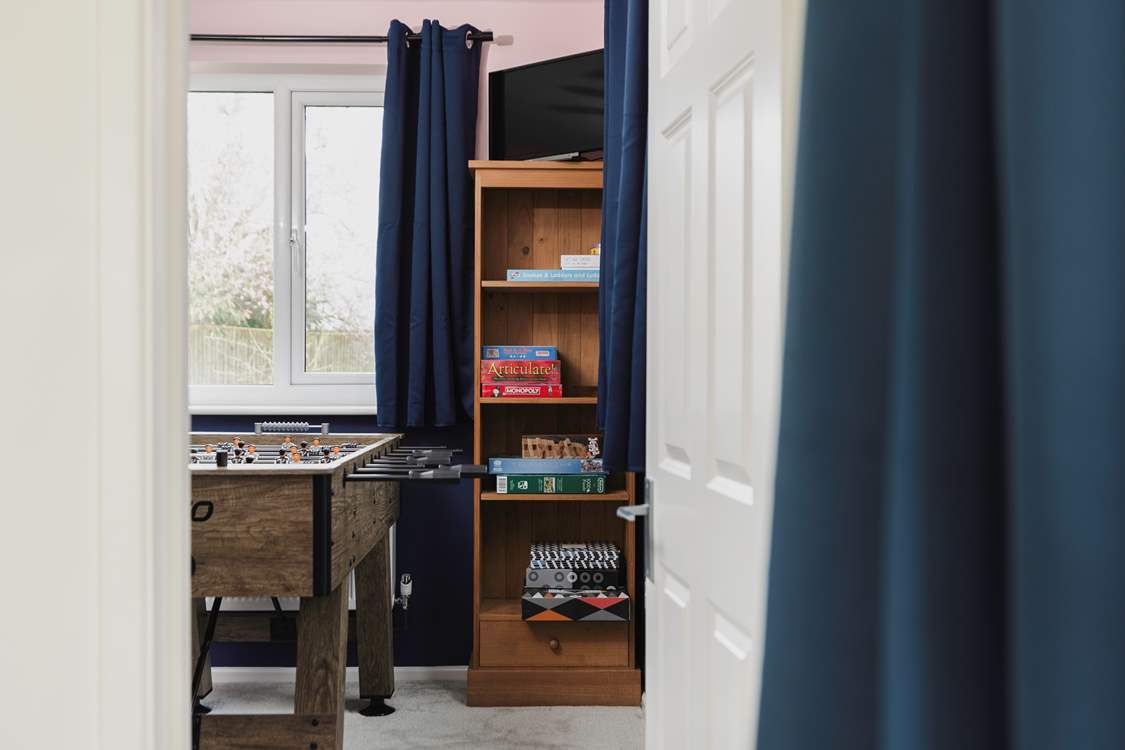 The games-room is off the sitting-room.