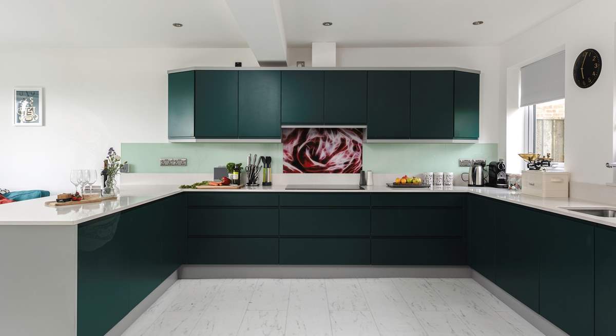 A kitchen with a wow factor. 