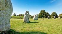 Visit Avebury and be amazed at the Neolithic henge monument.