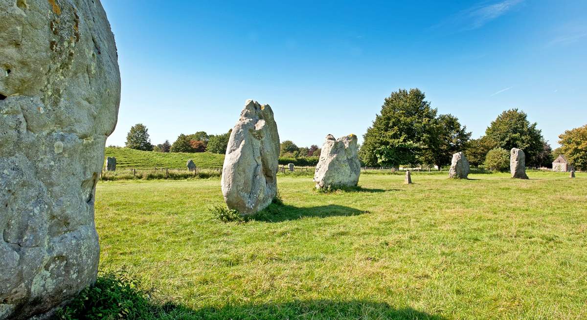 Visit Avebury and be amazed at the Neolithic henge monument.