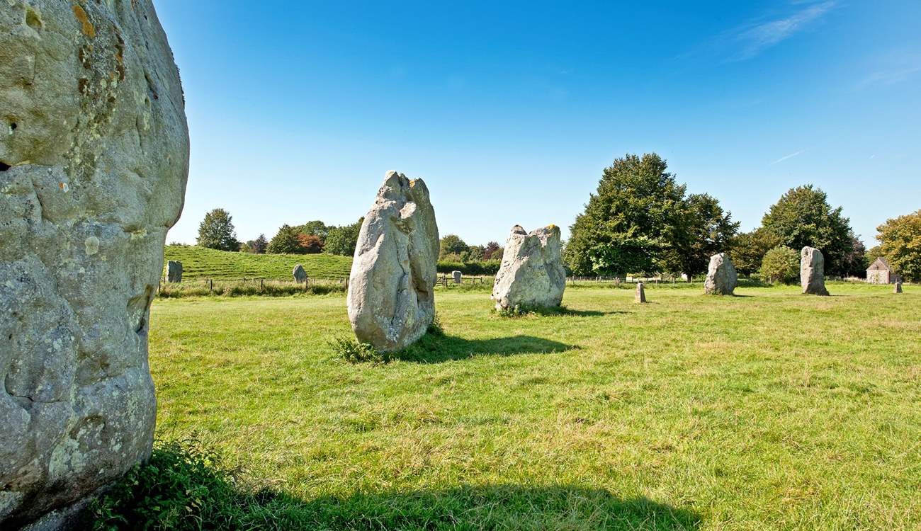 Visit Avebury and be amazed at the Neolithic henge monument.