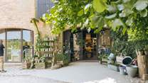 Visit the pretty shops at Avebury.