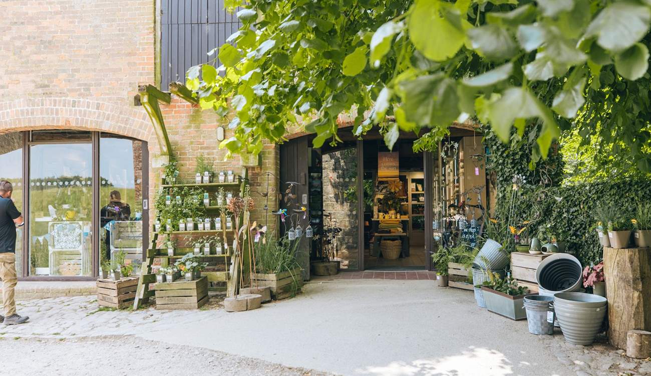 Visit the pretty shops at Avebury.
