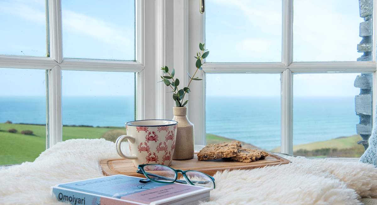 The perfect spot to relax with a good book and morning cuppa.