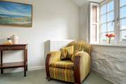 The painted stonework adds to the overall character of the second bedrooms.