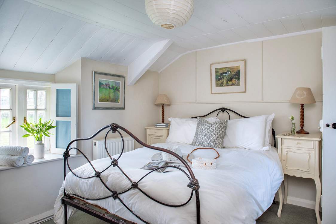 One of the double bedrooms.