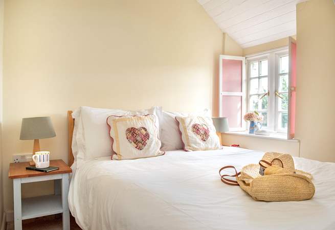 Bedroom four also has a double bed.