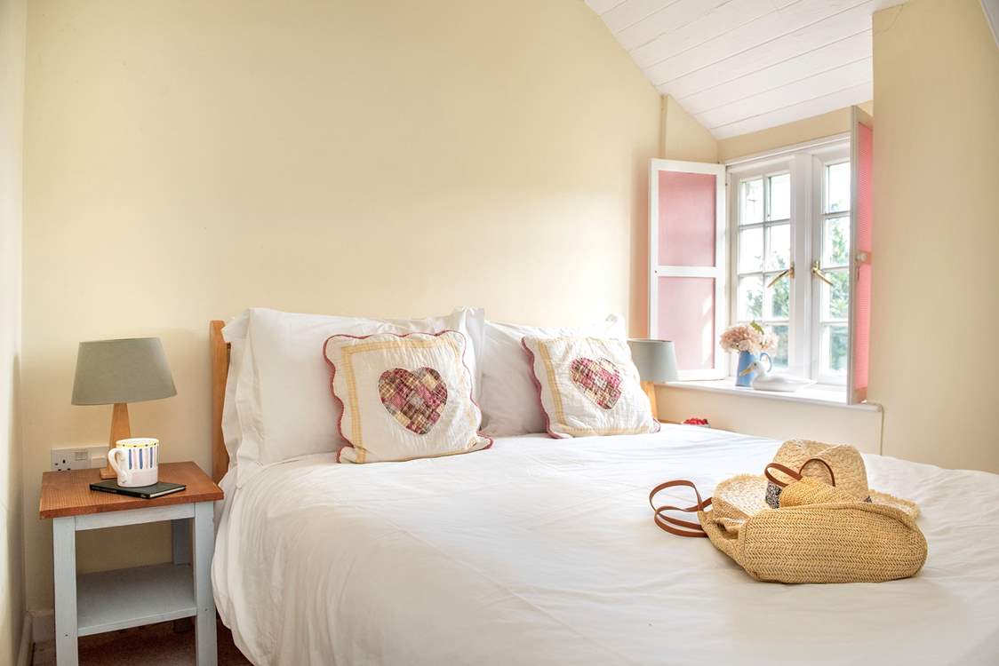 Bedroom four also has a double bed.